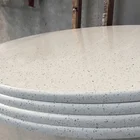 Modern Dinning Table Modern Modern Quartz Stone Polished Coffee Round Waterproof Dinning Table Tops