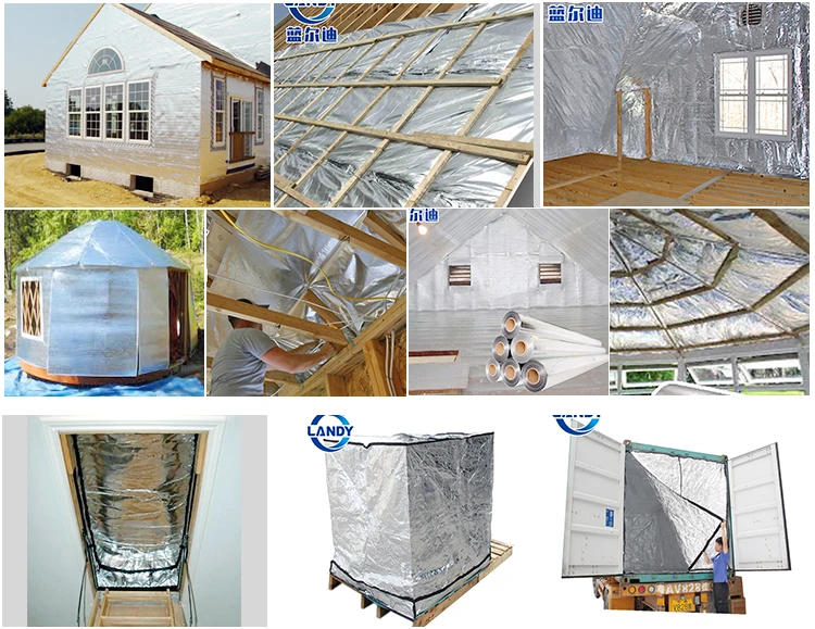 Aluminum foil kraft paper vapor barrier film,aluminum foil woven