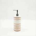 Home decoration resin soap foam pump bottle dispenser bathroom products accessories