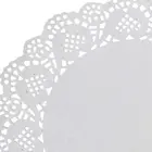 Table Decoration Paper Doilies White Food Tray Round and Oval Table Mat