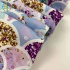 Cotton Fabric Custom Printed Cotton Jersey Knit Custom Printed Cotton Lycra Fabric