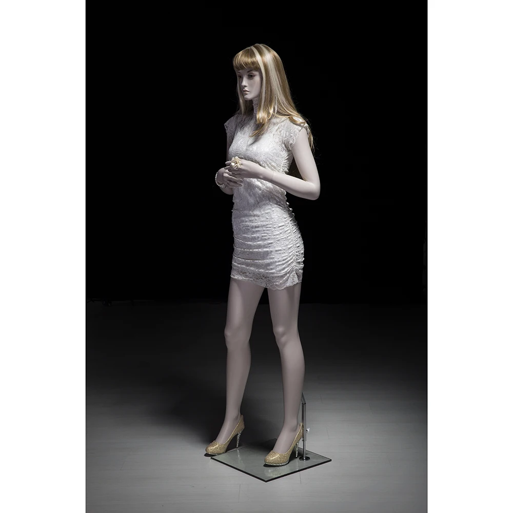 Maria 1 Customized Fashion Fiberglass Full Body Female Mannequin Stand