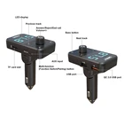 Mp3 Player Factory Direct Universal Wireless 12V Car Kit MP3 Player Handsfree Bluetooth FM Transmitter With Car Charger