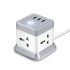 Adapter With US EU UK AU Universal Travel Adapter All-In-One International World With Usb