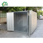 Metal Shed Metal Shed High Quality Modern Steel Prefabricated Detachable Portable Modular Garden Storage Metal Shed