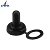 black plastic 12mm on off 2 Position toggle switch waterproof cover