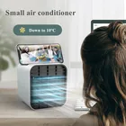 Mini air conditioner cooling desktop spray USB charging small fan student dormitory office Instant Cooler