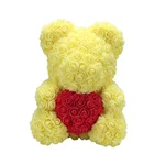 Fashionable teddy bear flower gifts rose with bear happy birthday gifts