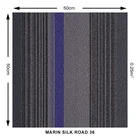 100% new nylon material 50*50cm office floor commercial carpet tiles