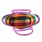 2020 Lady New design Fashion House Keeping Handmade Beach Woven Tote Plastic Straw Bag