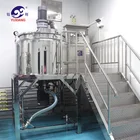 China supplier new product Jacket Mixer Stainless Steel shampoo Mixing Tank liquid soap making machine