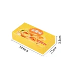 Custom Printed White Card Paper Packing for Egg Tarts Custom Size Tarts Box