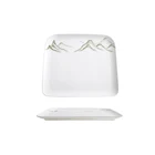 Cheese white ceramic plate Dinnerware+Sets white ceramic plate porcelain chargers plates dining wedding