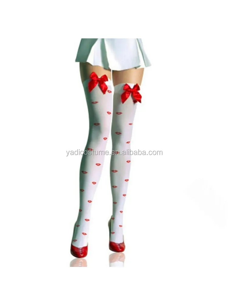 Чулки с тройной резинкой 