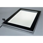 acrylic advertising boards as illuminated advertising signs and slim LED lightbox