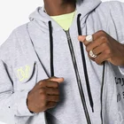 Custom thick cotton hoodie plain long sleeve with front pocket hoodies with hidden pockets