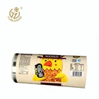 Food Packing Film Roll Plastic Bag Printing For Snack/Crispy Instant Noodles