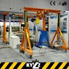 Used Mobile Rubber Tyre Gantry Crane 10 5 3 2 1 Ton Price, Small Mini Portable Gantry Crane Used China