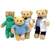 YIWU factory stuffed animal wholesale cute cheap custom logo soft toy plush teddy bear doctor