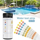 Chlorinator Pool Spa Aquarium 6 Way Water Test Strips PH Total Alkaliity Nitrite Residual Chlorine Hardness