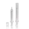 5ml PP plastic airless pump syringe shape serum syringe bottle