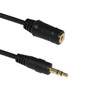 Jack 3.5mm/2.5mm Extension Female to Male dc power plug CTIA OMTP Converter Audio Cable