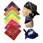 Wholesale Cheap Customized Multicolor Hip Hop Cotton Square Sport Bandana