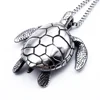 VEROMCA Origin Supply Pendant Necklace Supply of Cute Animal Turtle Pendants in Stainless Steel Jewelry