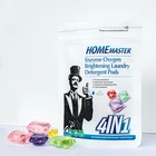 High Quality water soluble liquid shape lasting smell laundry detergent capsules pods