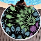 Towel Bag Boho Beach Towel Printed Summer Cotton Soft Bag Gift Dobby Oem Custom Picture Craft Logo Style