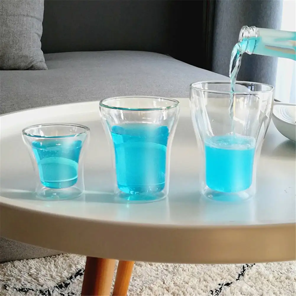 Europe Standard Double Wall Insulated Borosilicate Glass Cup