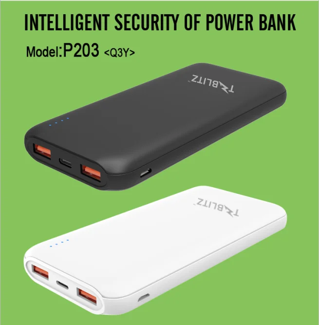 QC3.0Power Bank 10000mAh Portable Charger For Samsung Xiaomi mi Mobile Li-polymer BatteryPowerbank 10000 mAh Poverbank Phone - ANKUX.COM