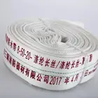 Hoses Canvas Irrigation Fire Hoses 2 Inch 200 PSI White Fire Hoses Canvas Pipe For Agricultural Irrigation Pipe