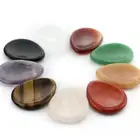 Customized Chakra Reiki Crystal Engraved Green Aventurine Worry Stone