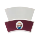 Nanning Manufacturer Disposable Paper Cup Fan Coated PE For Paper Coffee Tea Cup