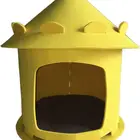 dog kennel factory direct cat felt house pet Yurt shape design Household pet supplies