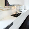 AIS_K18 Luxury kitchen cabinet, quartz top kitchen, dinning room furniture