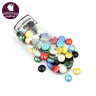 Colorful porcelain garden glass pebbles for modern design home decoration
