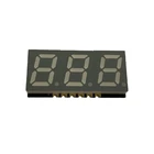 3 Digit Red 7 Segment LED Display for Industrial Control Equipment
