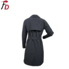 Customize New Arrival Long Coat Women Trench overcoat