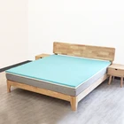 Gel Infused Cooling Memory Foam Mattress Topper Bed Mattress with Visco Elastic Cover king size queen size cheap mattress