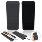 Hot Styling Tools Heat Resistant Soft Silicone Straightener Mat For Curling Irons Hair Flat Irons