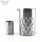 Stainless Steel Japanese Style Bar Tools Mini 60ml Cocktail Mixing Cup Wine Glass