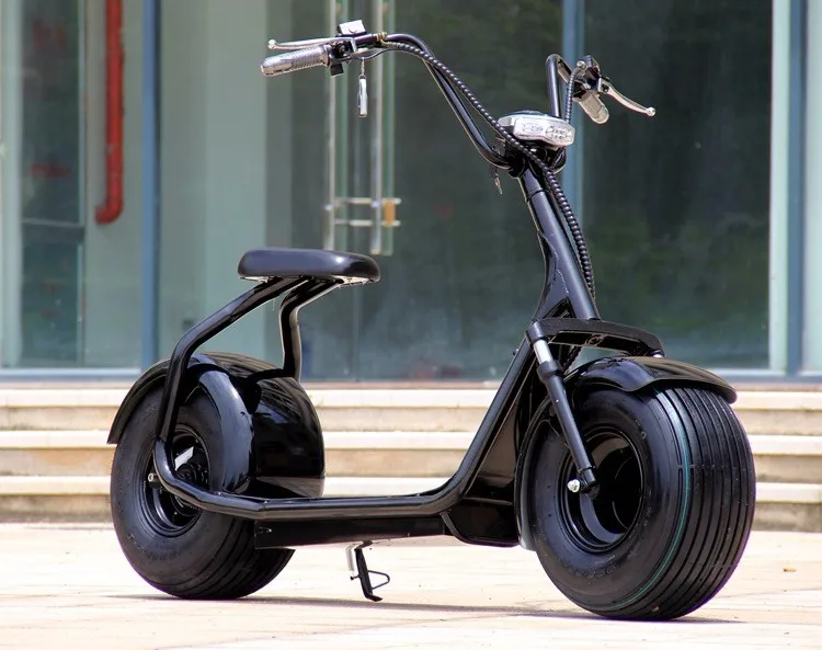 Big Power 3 Wheel Electric Scooter Street Legal With Surf Board Rack 