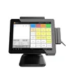 15 Inch True Flat Capacitive Touch Screen Cashier Machine All In One Pos Device