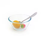 Clear glass decorative salad bowls made in China
