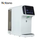 China desktop new launch instant hot machine table top plastic electric water dispenser with RO filter purifier