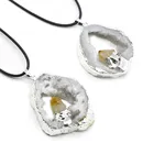 Rough Natural Jewelry Gift Rare Rough Healing Chakra Gemstone Crystal Reiki Mineral Pendant