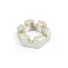 Cold Hex Custom Nut Bolt Cold Forging Stainless Steel Hex Slotted Nuts Castle Nut