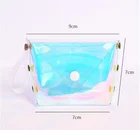 Fashion Wallet Fashion Transparent Wallet Pvc Laser Women Purse Coin Clear Wallet